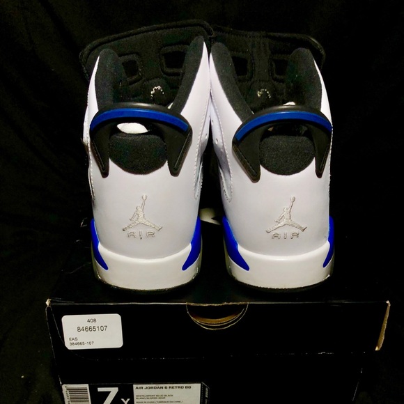 Air Jordan Retro 6 “Sports Blue” - Picture 4 of 6